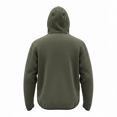 Superfly Kapüşonlu Yarım Fermuar Erkek Polar Sweatshirt SPF101222211632