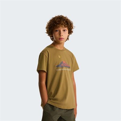 The North Face B MOUNTAIN NIGHT RELAXED SS TEE Genç Tişört NF0A8G1U2EL1