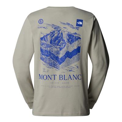 The North Face Erkek L/S Tişört  TOPOGRAPHIC NF0A89DR1I41