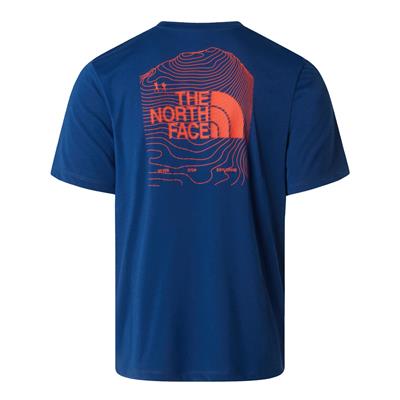 The North Face M BITMAP LOGO SHORT SLEEVES TEE-GRAPHIC Erkek Tişört NF0A8FTVD1R1