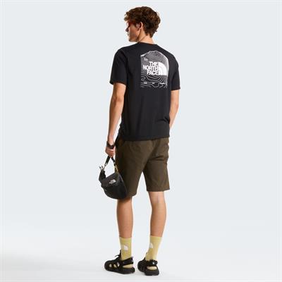 The North Face M BITMAP LOGO SHORT SLEEVES TEE-GRAPHIC Erkek Tişört NF0A8FTVJK31