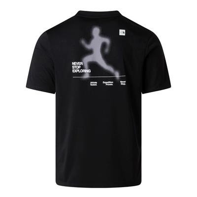 The North Face M BITMAP SILHOUETTE SHORT SLEEVES TEE-GR Erkek Tişört NF0A8FTUJK31