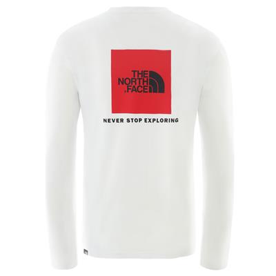 The North Face M L/S RED BOX - EU Erkek Tişört  NF0A493LFN41