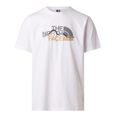 The North Face M MOUNTAIN LINE REGULAR SHORT SLEEVE TEE Erkek Tişört NF0A8GUXFN41