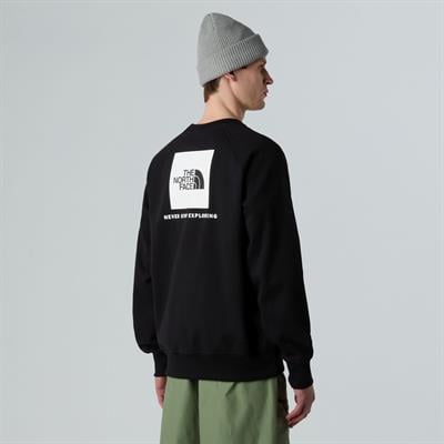 The North Face M RAGLAN BOX NSE REGULAR CREW Erkek Sweatshirt NF0A89FAJK31