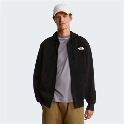 The North Face M SIMPLE DOME LIGHT REGULAR FULL ZIP HOO Erkek Sweatshirt NF0A8GQ7JK31
