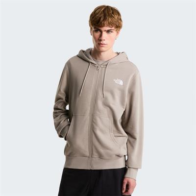 The North Face M SIMPLE DOME LIGHT REGULAR FULL ZIP HOO Erkek Sweatshirt NF0A8GQ72MB1