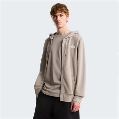 The North Face M SIMPLE DOME LIGHT REGULAR FULL ZIP HOO Erkek Sweatshirt NF0A8GQ72MB1