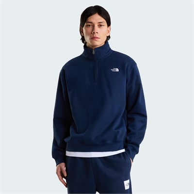 The North Face M TNF ESSENTIAL SIMPLE DOME RLX 1/4 ZIP Erkek Sweatshirt NF0A8FD88K21