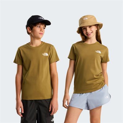 The North Face TEEN SIMPLE DOME REGULAR SS TEE Genç Tişört NF0A87T42EL1