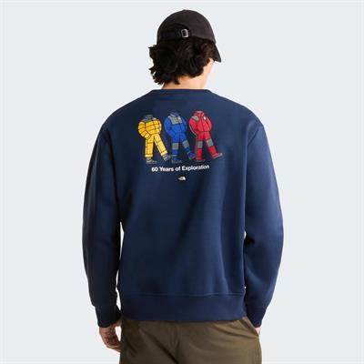 The North Face U TNF CELEBRATION RELAXED CREW-GRAPHIC Erkek Sweatshirt NF0A8GAT8K21