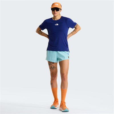 The North Face W SUMMIT HIGH TRAIL SS - GRAPHIC Kadın Tişört NF0A8HW5NLV1