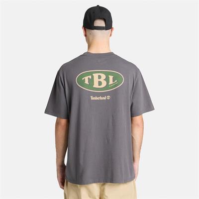 Timberland Gas Station Back Graphic Tee Erkek Tişört TB0A5MQ4W081