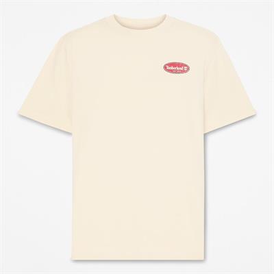 Timberland Gas Station Back Graphic Tee Erkek Tişört TB0A5MQ42601