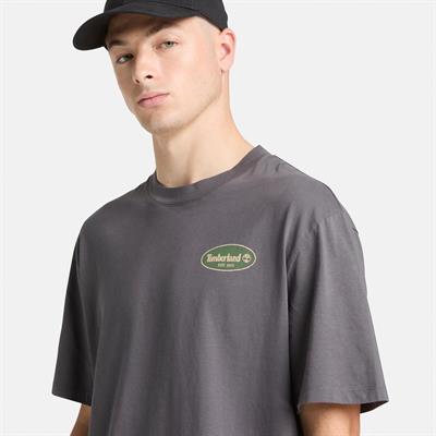 Timberland Gas Station Back Graphic Tee Erkek Tişört TB0A5MQ4W081