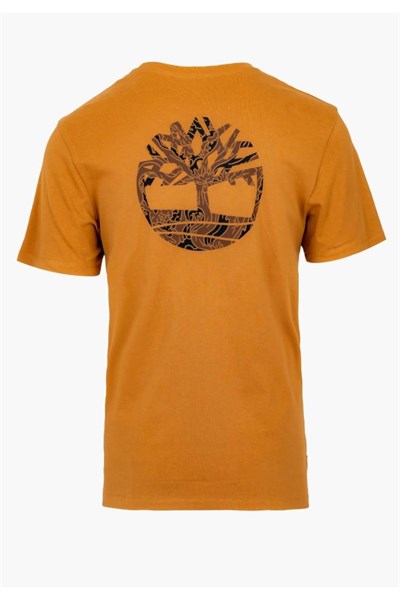 Timberland KENNEBEC RIVER Back Camo Tree Logo Short Erkek Tişört TB0A2FKZP471