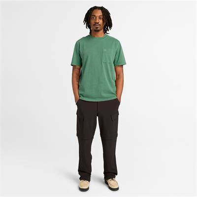 Timberland MERRYMACK RIVER Garment Dye Chest Pocket Erkek Tişört TB0A5VDHA6Z1