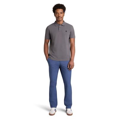 Timberland MILLERS RIVER Pique Short Sleeve Polo Erkek Tişört TB0A6VDPW081