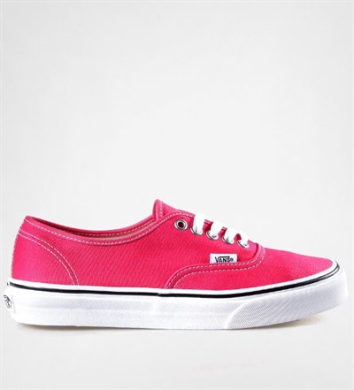 Vans Authentic Koyu Pembe Beyaz Unisex Ayakkabı Vvoeln8