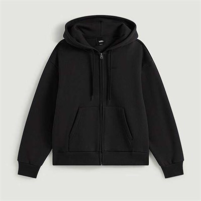 Vans Salton Full-Zip Kadın Sweatshirt VN000W1BBLK1