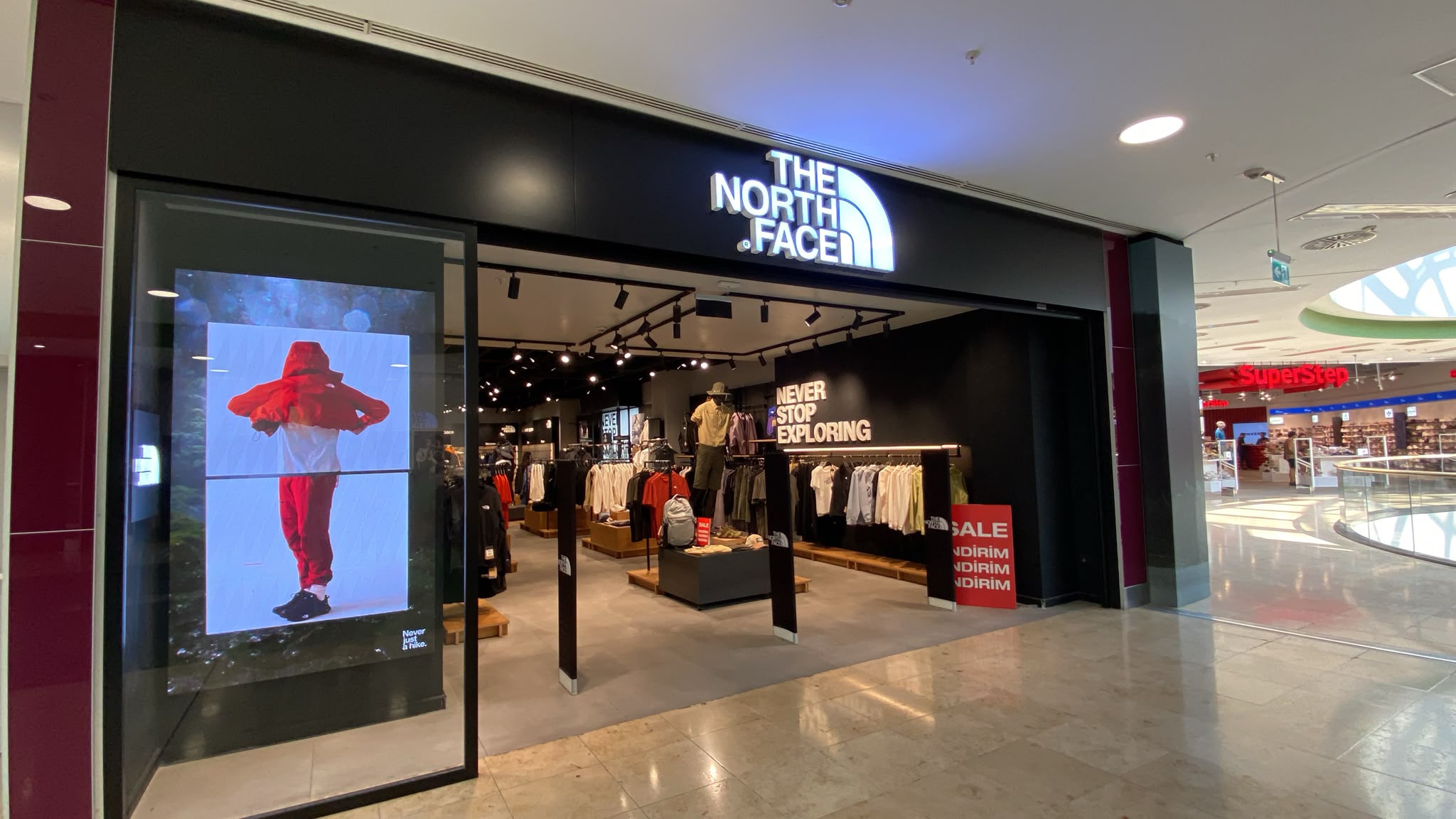 The North Face Marmara Park mağazası