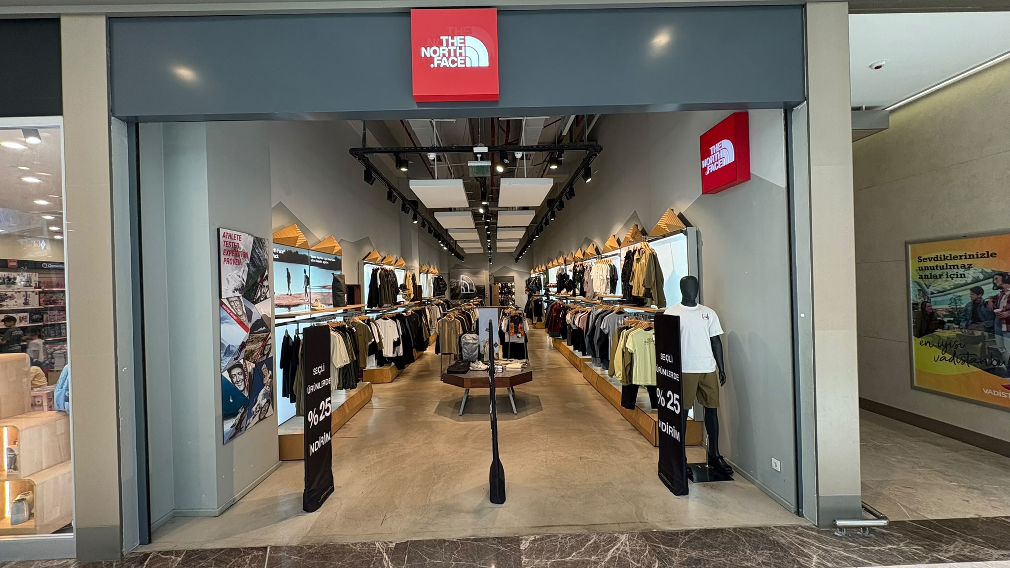 The North Face Vadistanbul mağazası