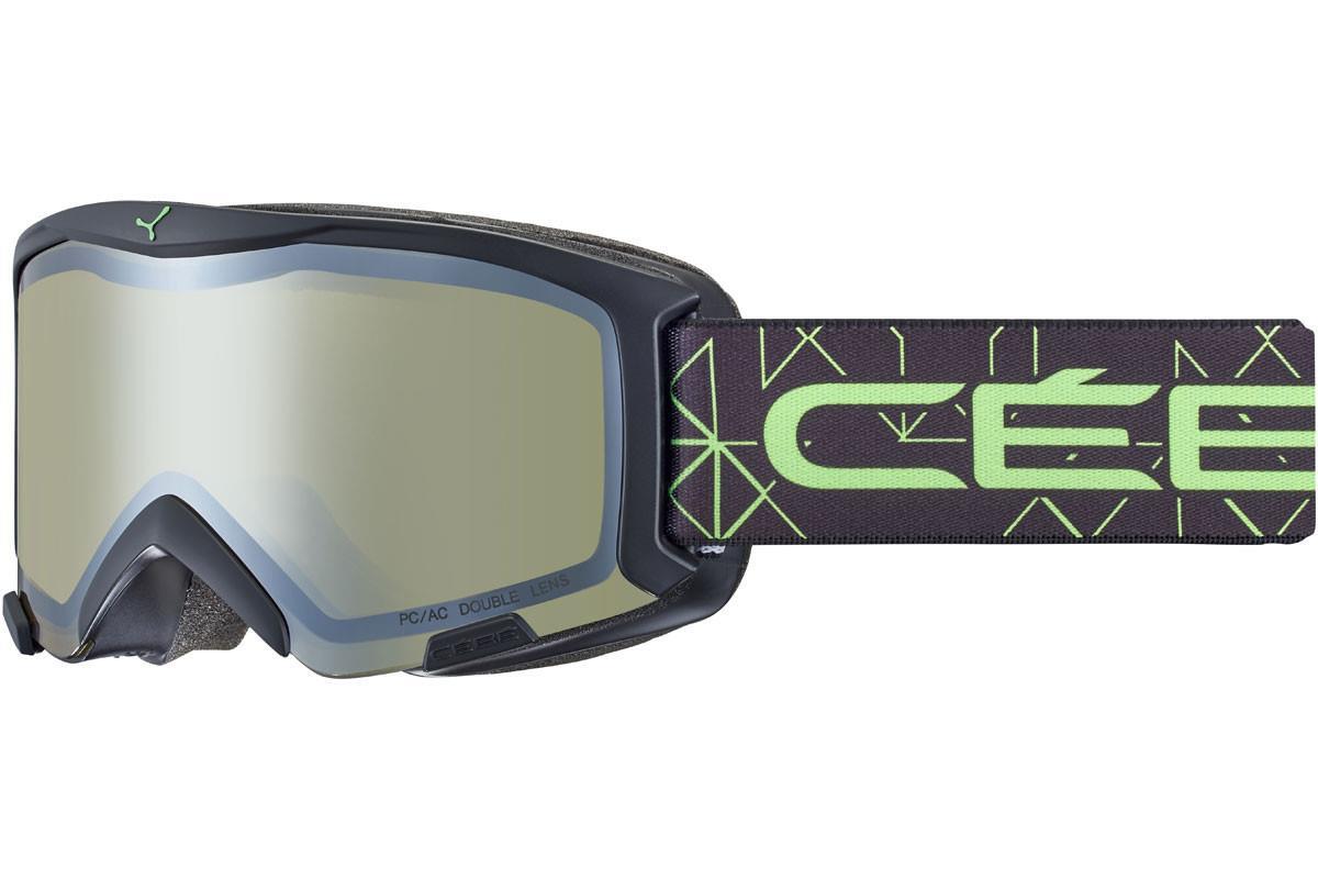 Cebe BIONIC Genç Mat Black Lime Yellow Flash Mirror Cat.1 Kayak Gözlüğü CBG198 CB.08