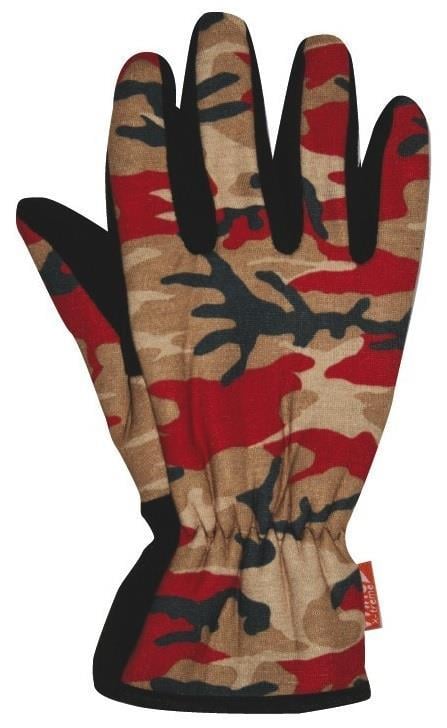 Glove Camouflage Red Large Wdg169/L