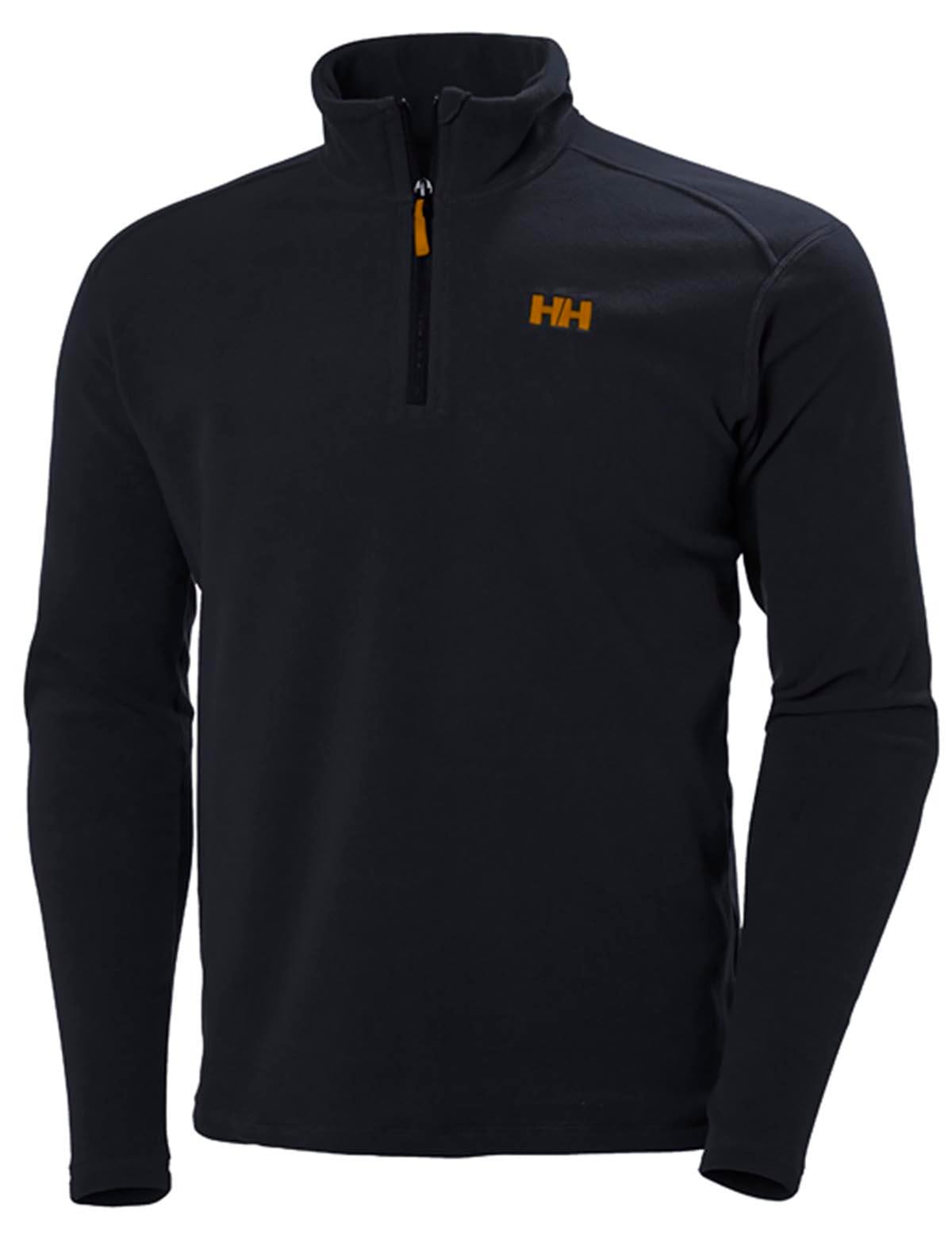 Helly Hansen MOUNT Yarım Fermuar Polar Graphite Mavi Stripe HH12001