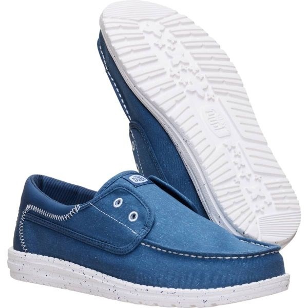Hey Dude Wally Cru Stretch Canvas Erkek Ayakkabı HYD.R45141-HYD.4ZL