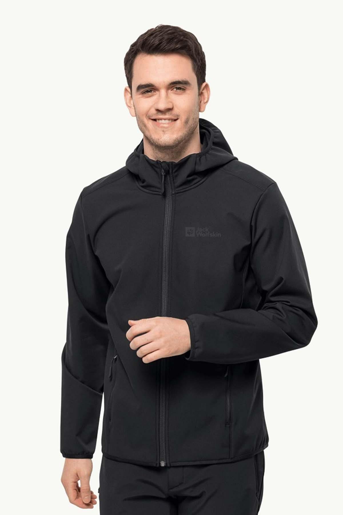Jack Wolfskin BORNBERG HOODY M SoftShell Erkek Ceket JCK1307471-6000