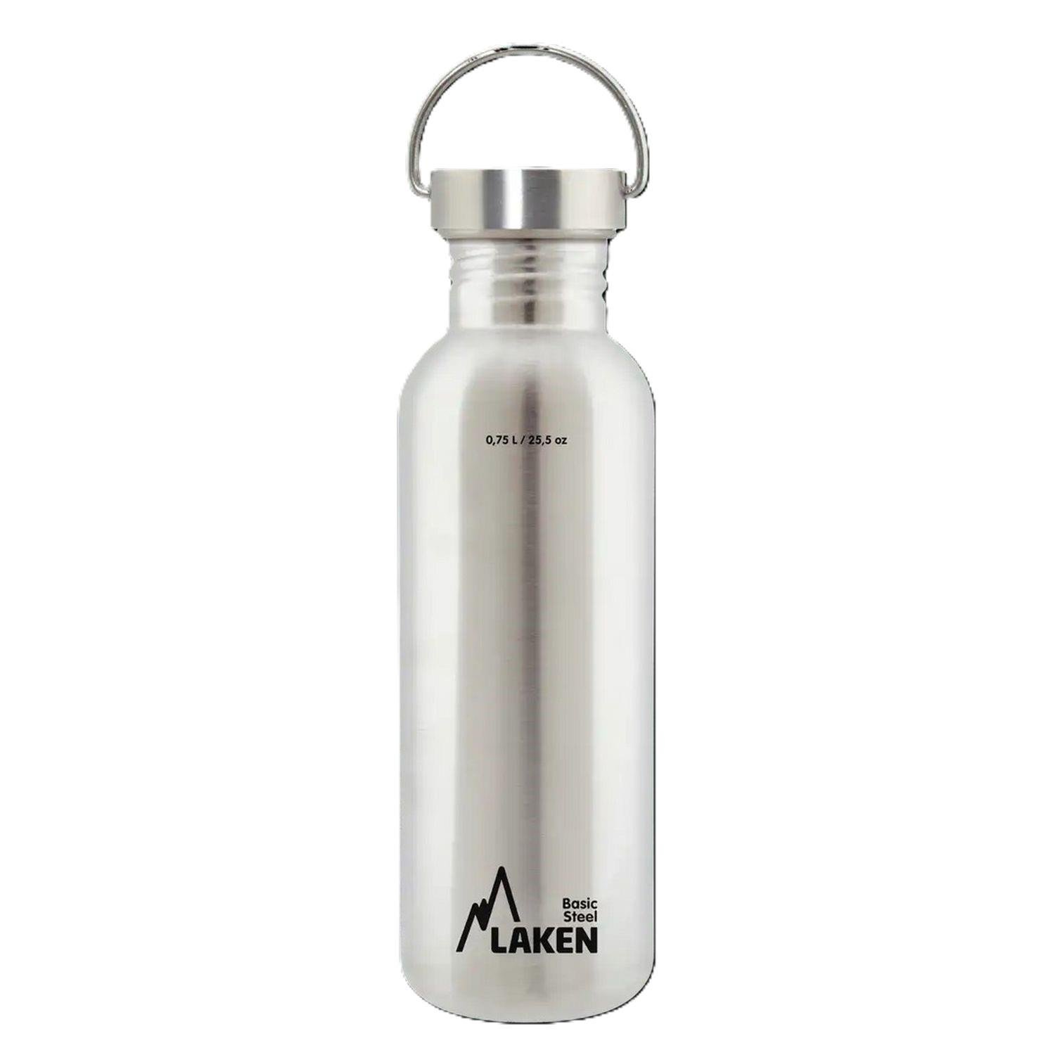 Laken 18/8 Çelik Basic Tek Cidar Şişe 0,75L Çelik LKBSH75
