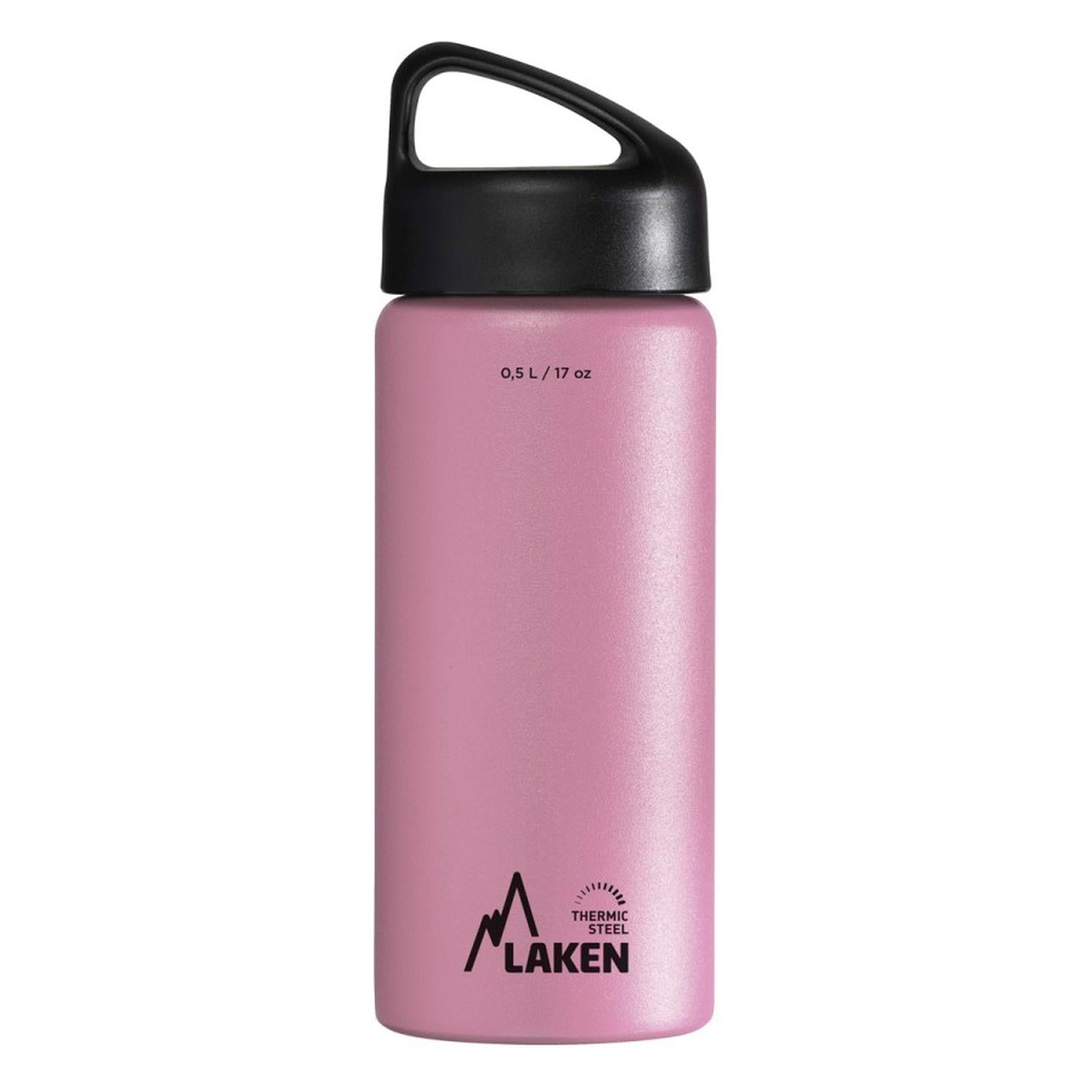 Laken Çelik 18/8 Classic Termos Şişe 0,50L - Pembe LKTA5P