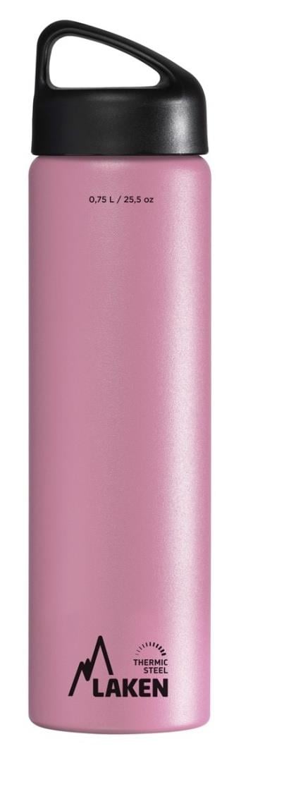 Laken Çelik 18/8 Classic Termos Şişe 0,75L - Pembe LKTA7P