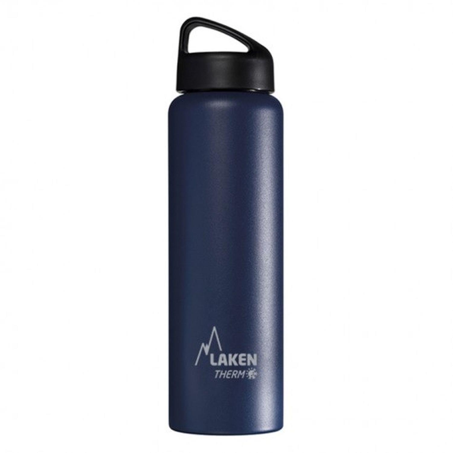 Laken Çelik 18/8 Classic Termos Şişe 1L - Mavi LKTA10A