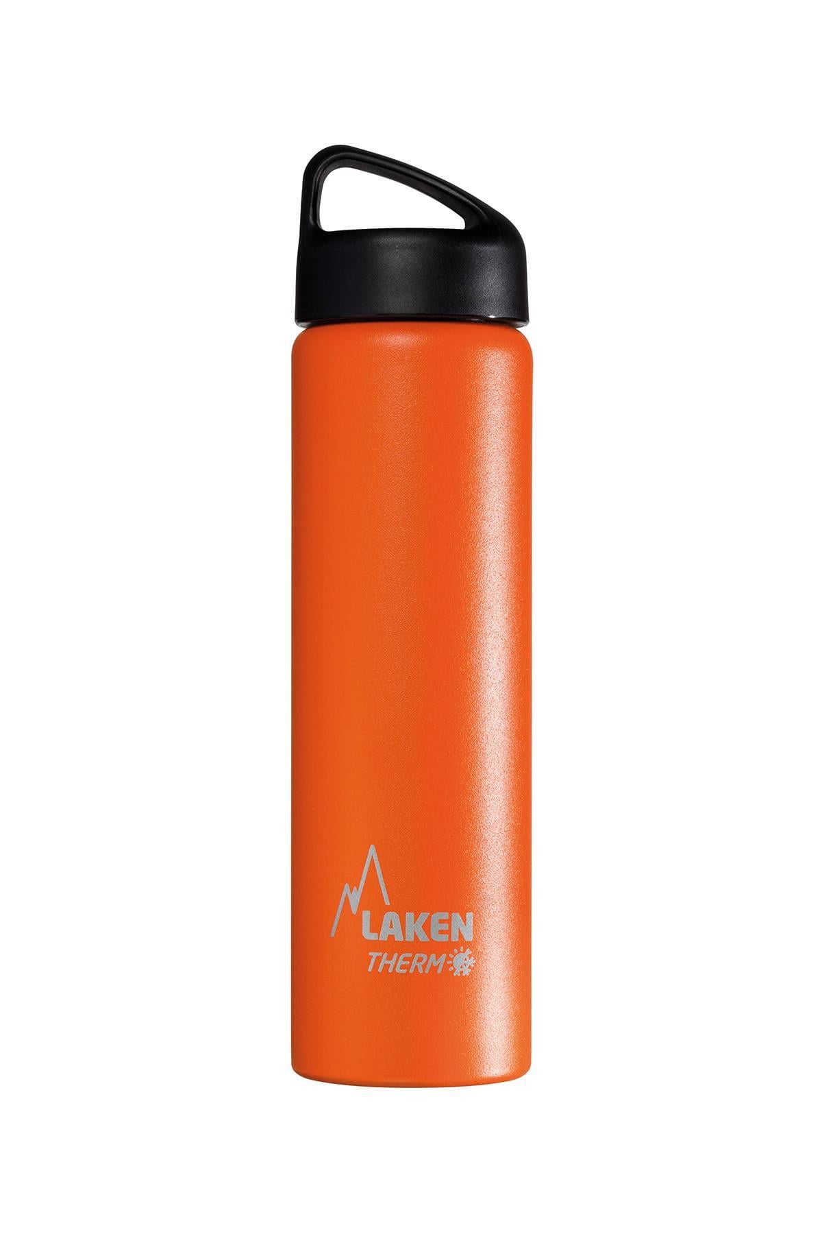 Laken Çelik 18/8 Classic Termos Şişe 1L - Turuncu LKTA10O