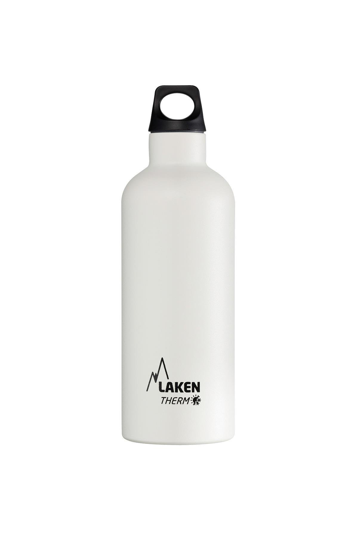 Laken Çelik 18/8 Futura Termos Şişe 0,50L - Beyaz LKTE5B