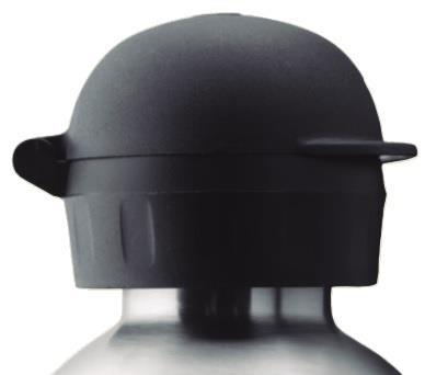 Laken Çelik Hit Şişe Siyah Kapak LKTTH