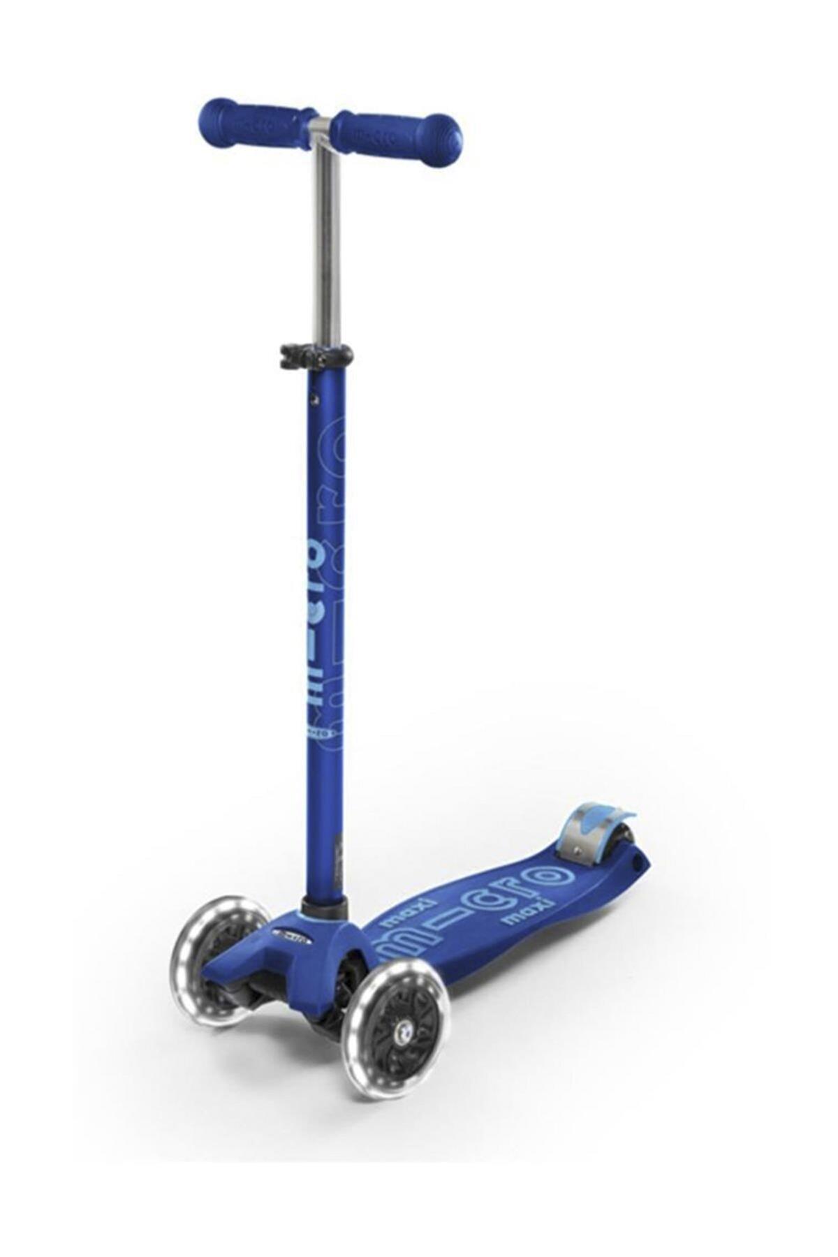 Maxı Mıcro Deluxe Navy  (LED) Scooter