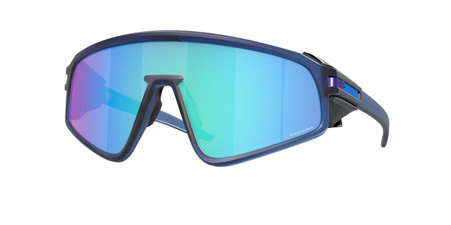 オークリー　ノベルティー Oakley Latch Panel MtNvy w/ Prizm Sapphire Erkek Gözlük 0OO9404