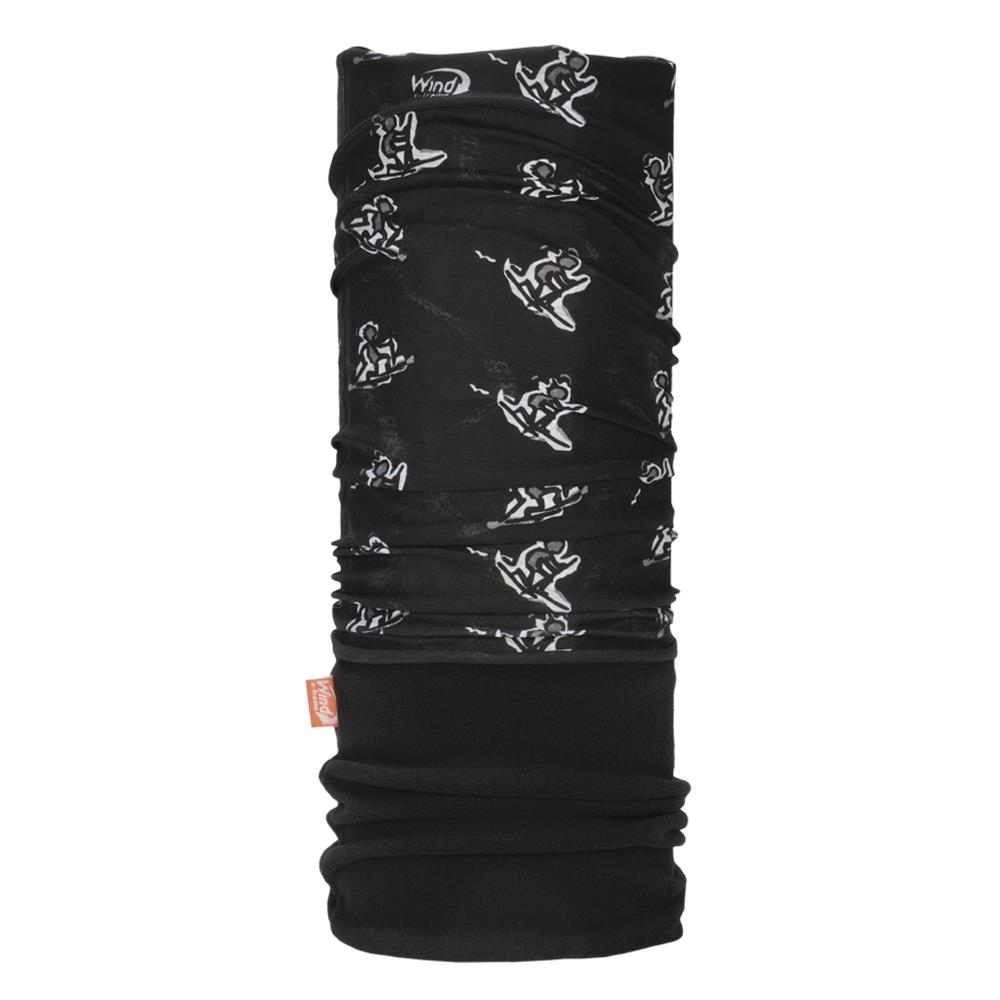 Polarwind Happy Ski Black Bandana Wdp140