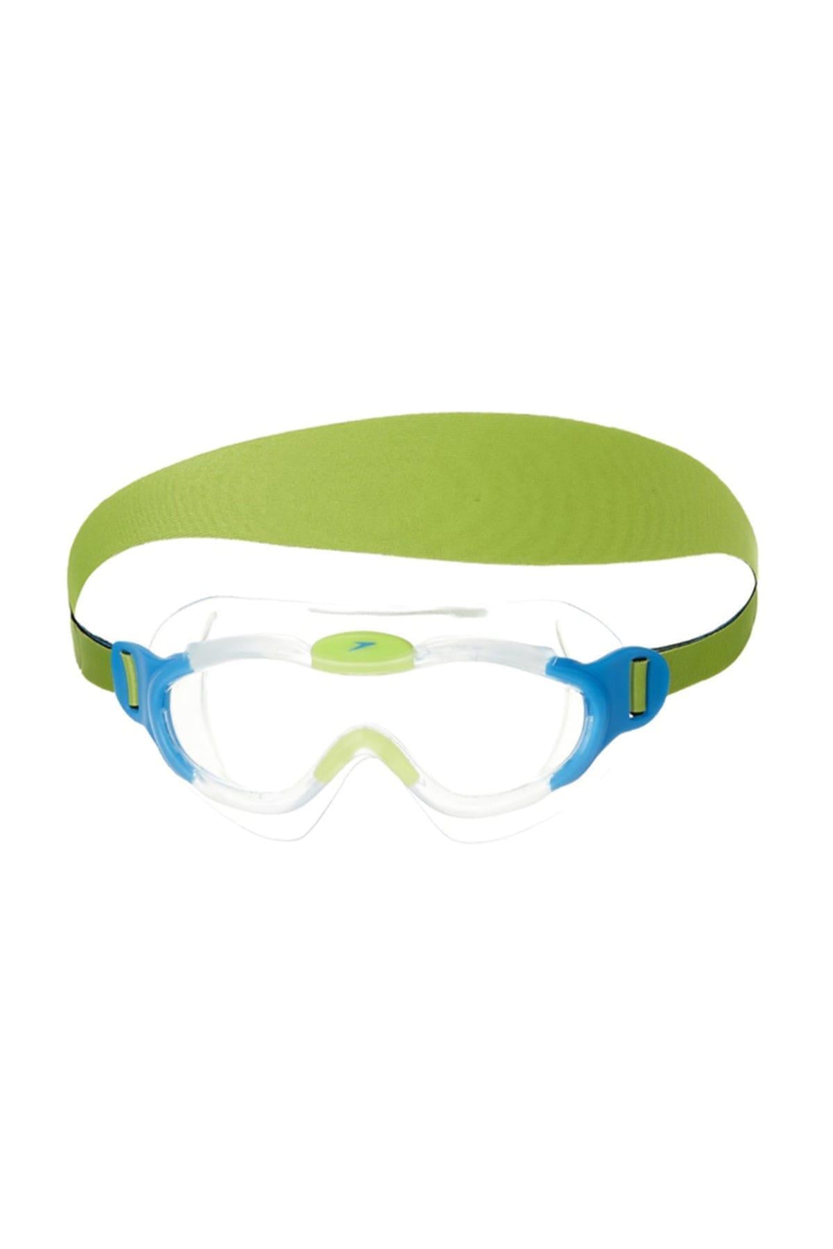 Speedo Sea Squad Mavi/Yeşil Çocuk Yüzme Gözlüğü Sp8087638029