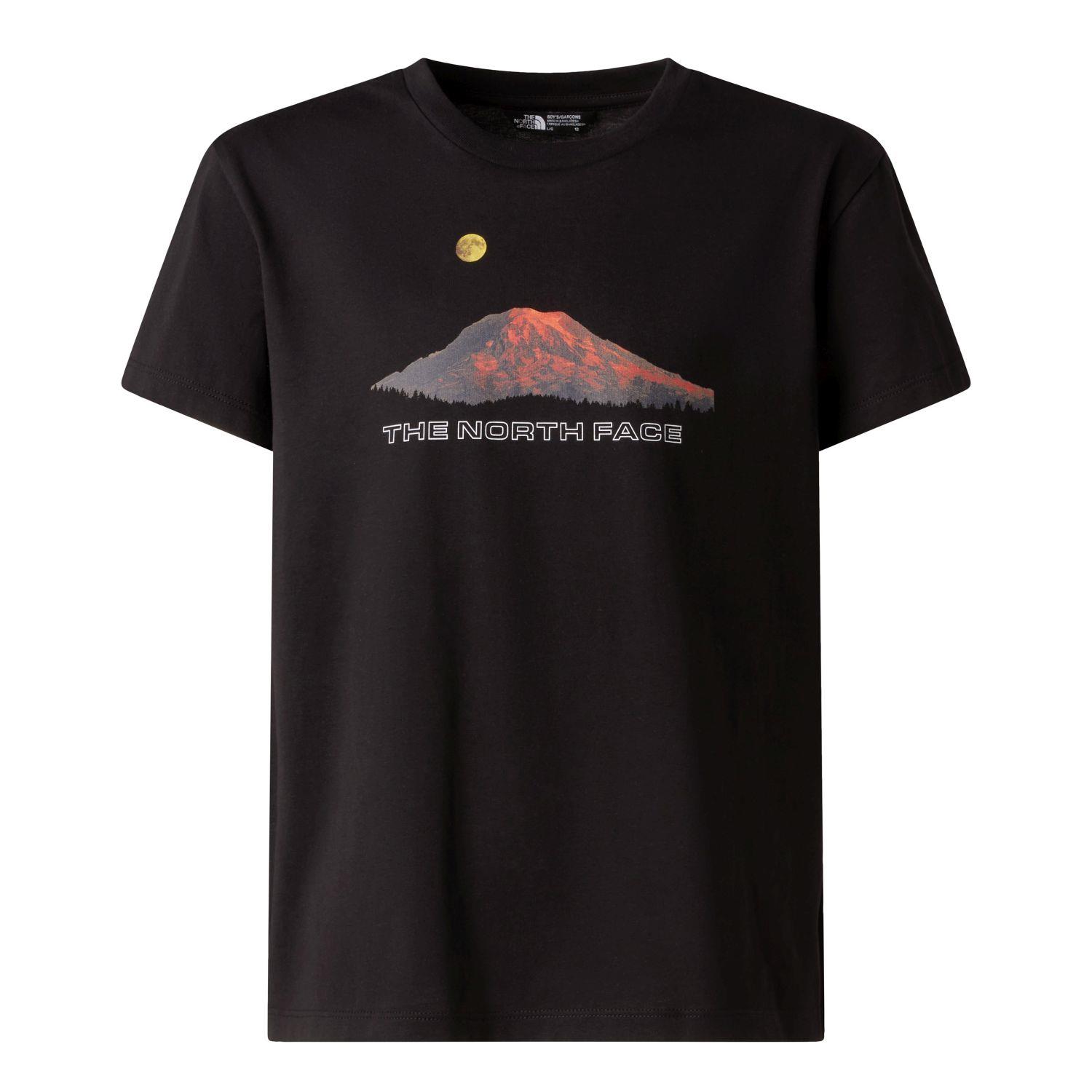 The North Face B MOUNTAIN NIGHT RELAXED SS TEE Genç Tişört NF0A8G1UJK31