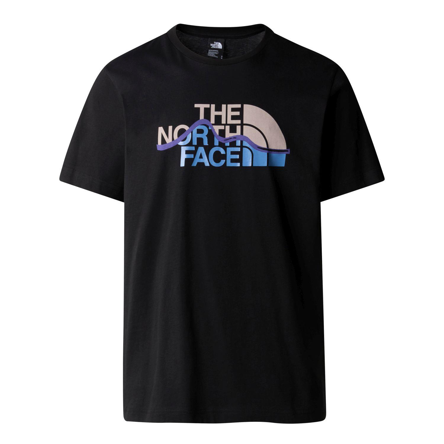 The North Face Erkek Kısa Kollu MOUNTAIN LINE Tişört NF0A87NTJK31