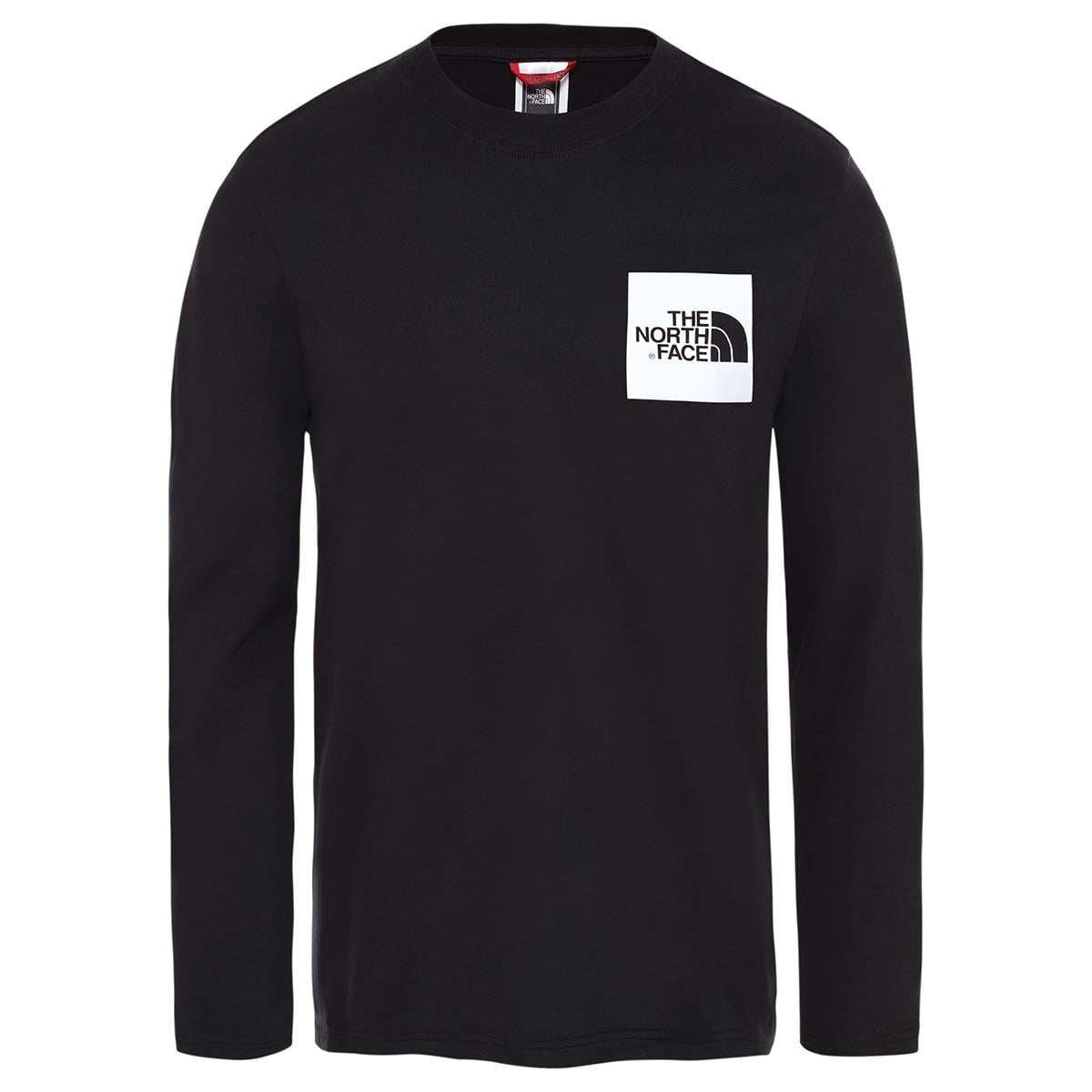 The North Face Erkek  L/S FINE Tişört - EU NF0A37FTKY41