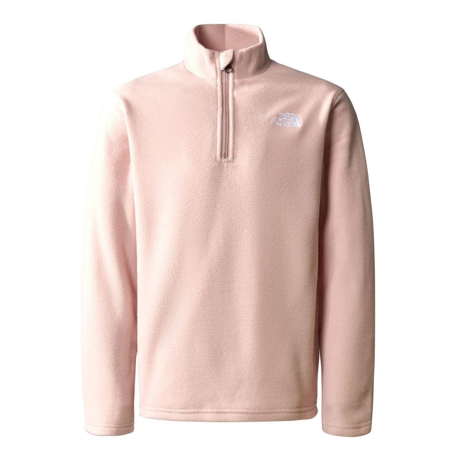 The North Face Glacier Yarım Fermuar Genç Çocuk Poları NF0A82D1LK61