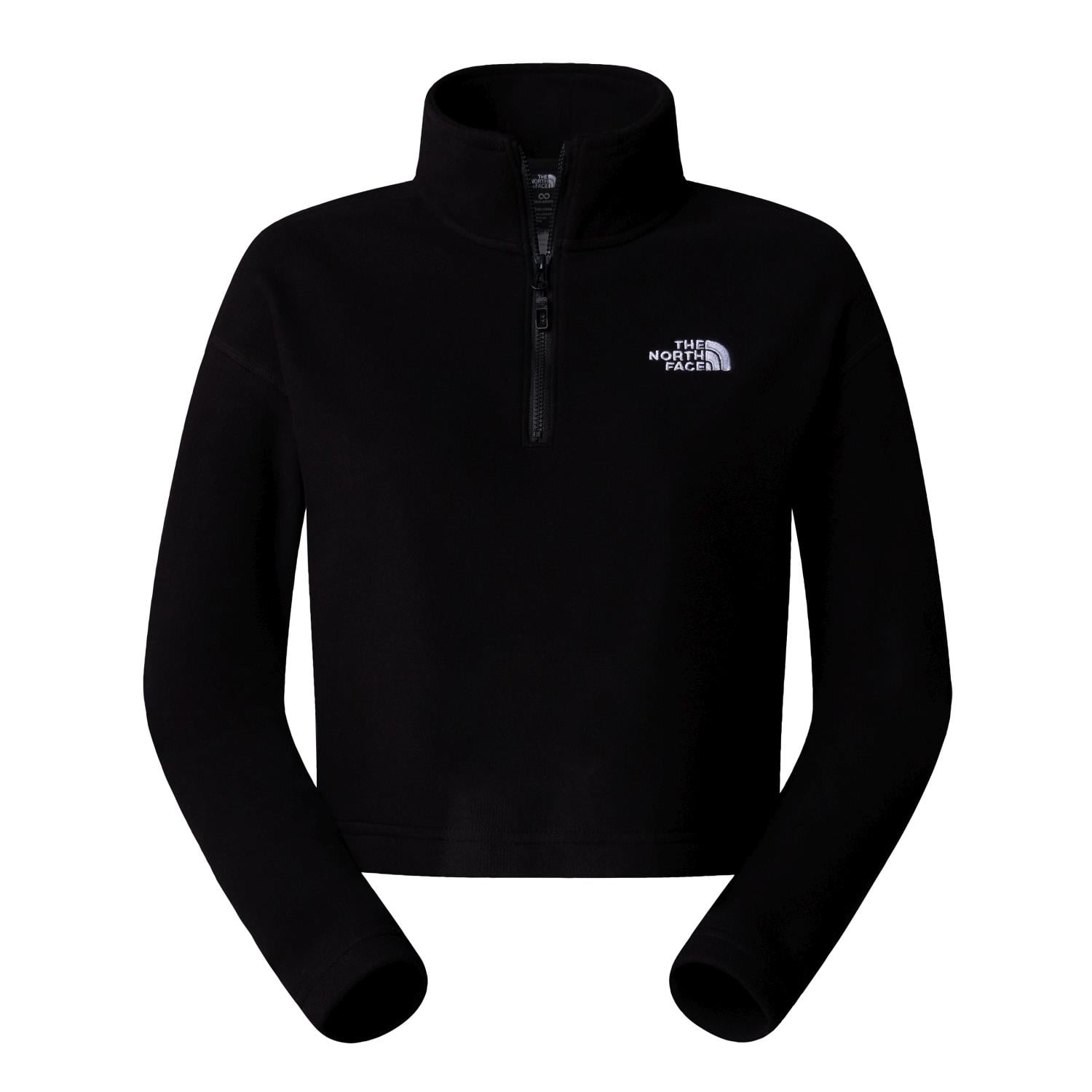The North Face Kadın 100 GLACIER CROPPED YARIM FERMUAR SWEATSHİRT NF0A855N4H01