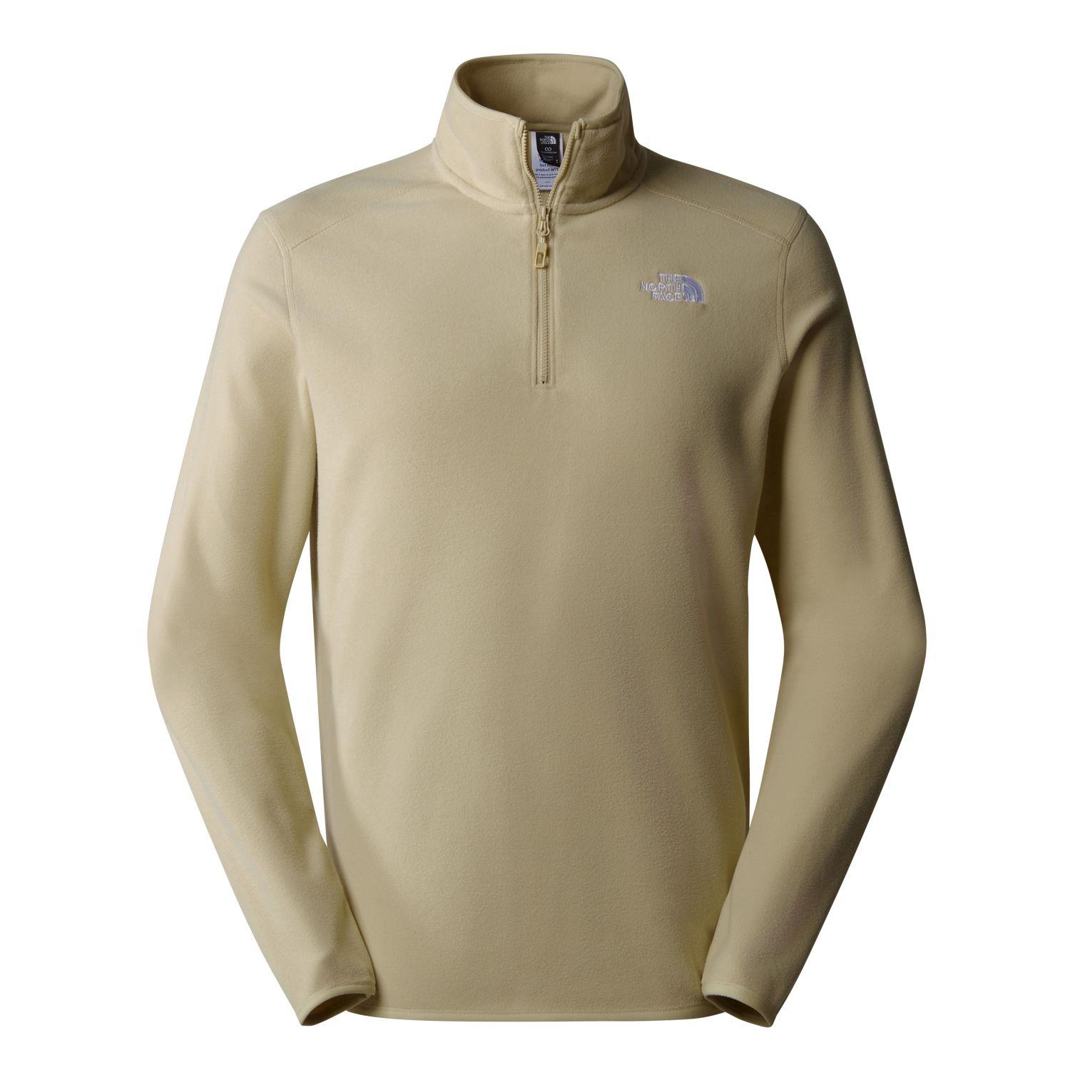 The North Face M 100 GLACIER Erkek Kısa Fermuar Polar NF0A855WAWA1