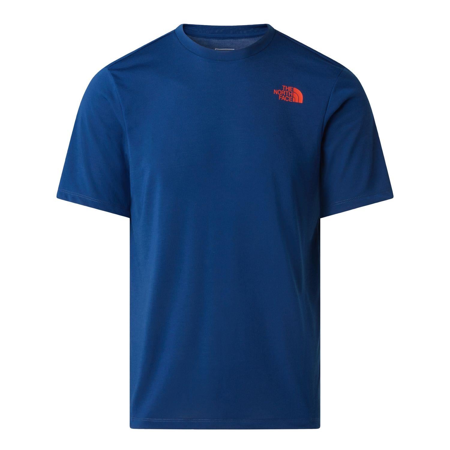 The North Face M BITMAP LOGO SHORT SLEEVES TEE-GRAPHIC Erkek Tişört NF0A8FTVD1R1