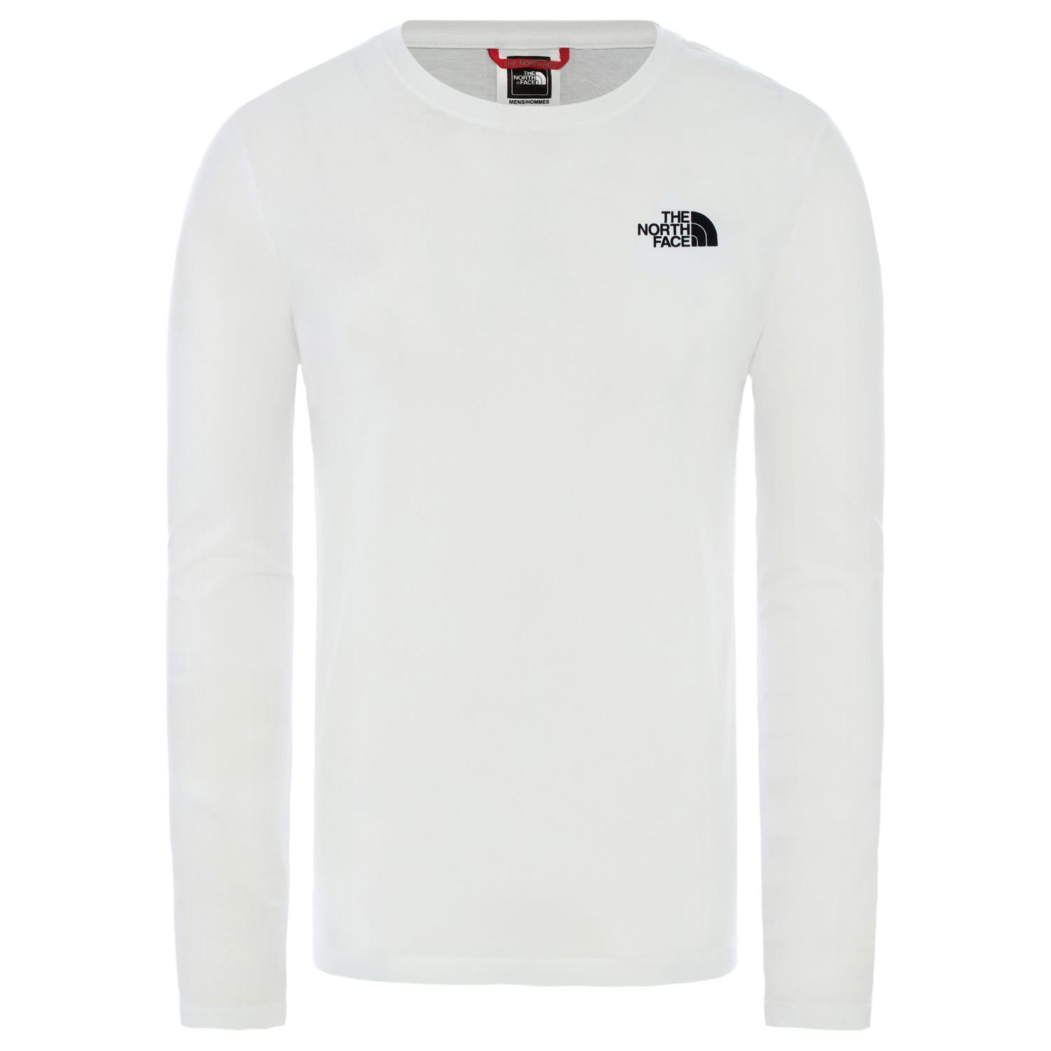 The North Face M L/S RED BOX TEE - EU Erkek T-Shirt NF0A493LFN41